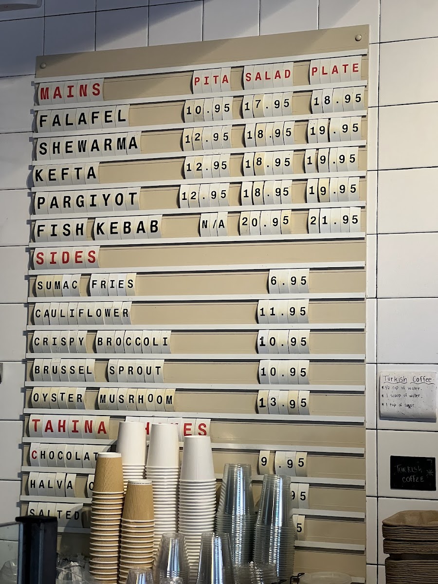 Mizlala West Adams Menu - Image 2